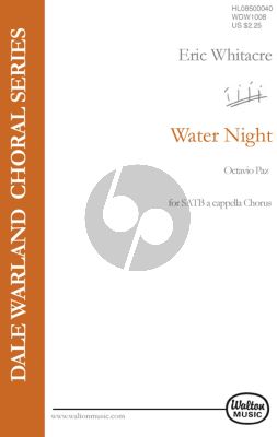 Whitacre Water Night SATB