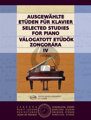 Selected Studies Vol. 4 for Piano
