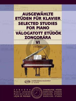 Selected Studies Vol. 6 for Piano