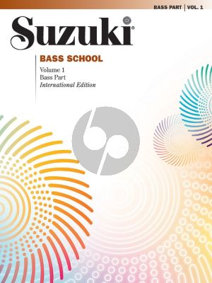 Suzuki Bass School Vol.1 Bass Part International Edition