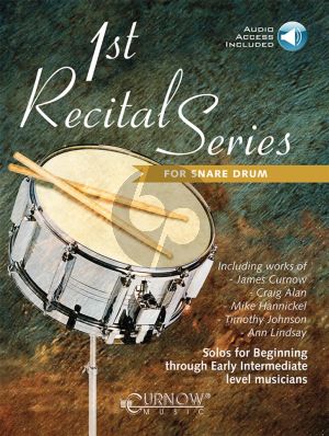 Curnow First Recital Series for Snare Drum (Book with Audio online)