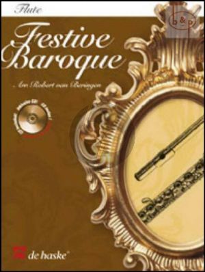Festive Baroque (Flute-Organ[Piano]) (Book with Play-Along and Demo CD)