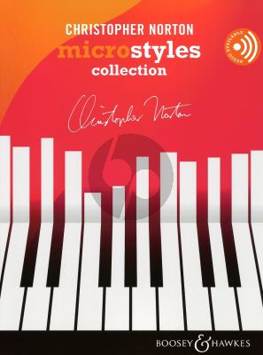 Norton Microstyles Collection for Piano Bk-Audio Online (48 Progressive Pieces, Latin, Reggae, Jazz, Rock and Many More)