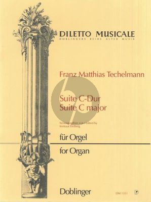 Techelmann Suite C-dur Orgel oder Cembalo (Freiberg)