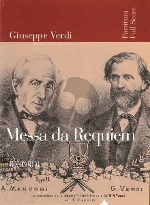 Verdi  Messa di Requiem (Full Score)