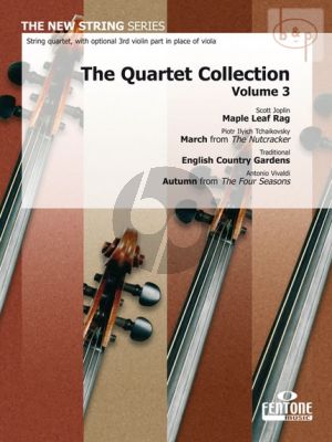 Quartet Collection Vol.3 (with opt. violin 3 part) (Score/Parts) (edited by G.van Rompaey)