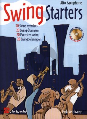 Veldkamp Swing Starters for Alto Saxophone (Bk-Cd) (20 Swing Exercises)