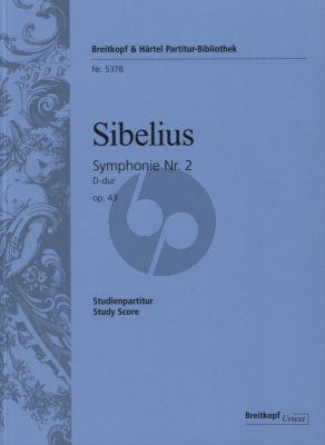 Sibelius Symphony No.2 D-major Op.43 Study Score (edited by Kari Kilpeläinen)