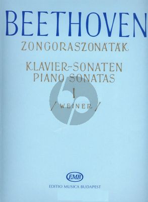 Beethoven Sonatas Vol.1 for Piano (edited by Leo Weiner)