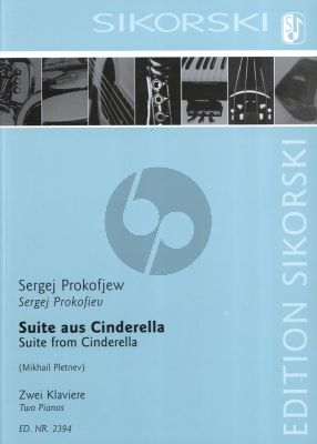 Prokofieff Suite aus Cinderella Op.87 (1944/2002) fur 2 Klaviere (Transcription von Mikhail Pletnev)