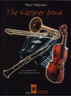 Heijmans The Klezmer Band for Complete Band with C & Bb Instruments (Score with Inlay for Bb Instruments)