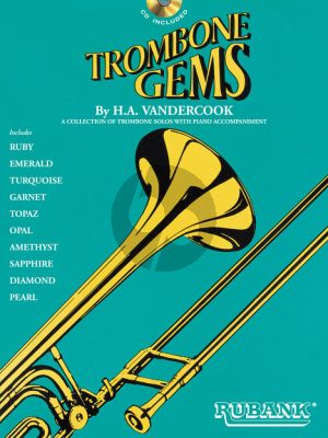 Vandercook Trombone Gems Book-CD