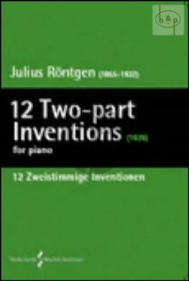 12 2 part Inventions Piano solo