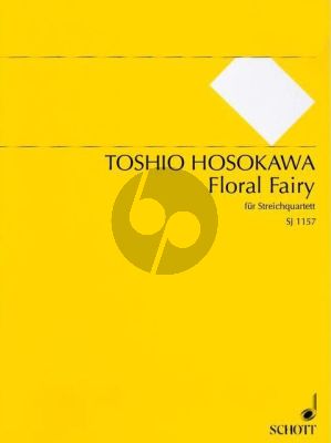 Hosokawa Floral Fairy for String Quartet (Score/Parts) (Grade 4 - 5)