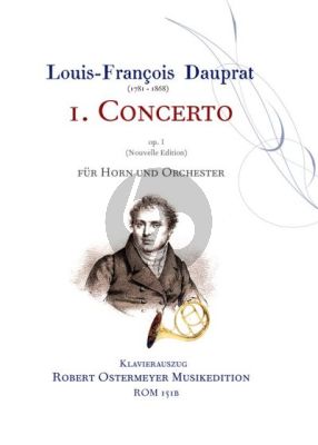 Dauprat Concerto No. 1 Op. 1 Horn and Orchestra (piano reduction)