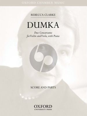 Clarke Dumka (Duo Concertante) Violin-Viola with Piano (Score/Parts)