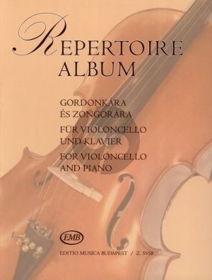 Album Repertoire Album for Violoncello and Piano (Edited by Anta Friss)