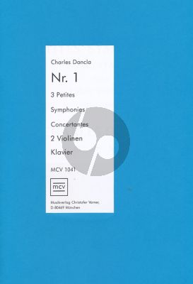 Dancla 3 Petites Symphonies Op.109 No.1 fur 2 Violinen und Klavier