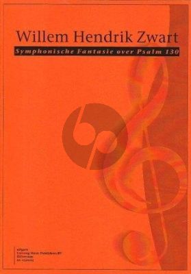 Zwart Symphonische Fantasie over Psalm 130 Orgel