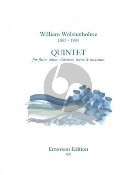 Wolstenholme Quintet Flute, Oboe, Clarinet, Bassoon and Piano (Score/Parts)