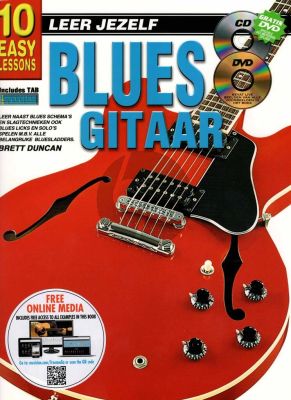 Duncan Leer jezelf Blues Gitaar (Boek met Audio online)