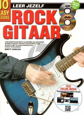 Duncan Leer Jezelf Rock Gitaar (Bk-CD-DVD) (10 Easy Lessons)