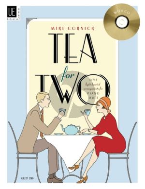 Cornick Tea for Two for Piano 4 Hands (Book with CD) (5 light-hearted arr.)