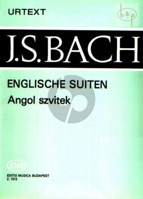 English Suites (BWV 806 - 811) Klavier