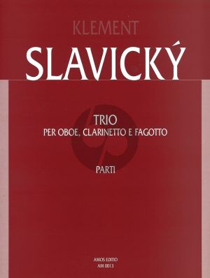 Slavicky Trio for Oboe, Clarinet and Bassoon (Set of Parts)