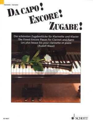 Da Capo! Encore! Zugabe? Clarinet (Finest Encore Pieces Edited by Rudolf Mauz)