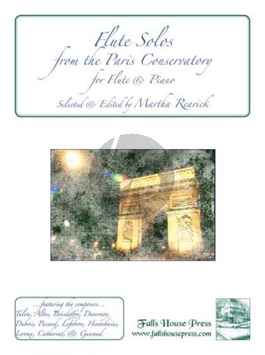Flute Solos from the Paris Conservatory 1850 - 1920