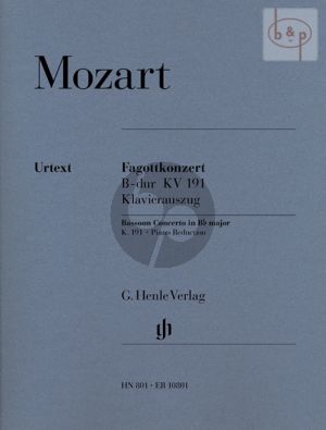 Concerto B-flat major KV 191 (Bassoon-Orch.)