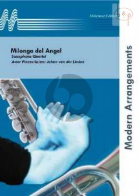 Milonga del Angel 4 Saxophones (SATB) (Score/Parts)