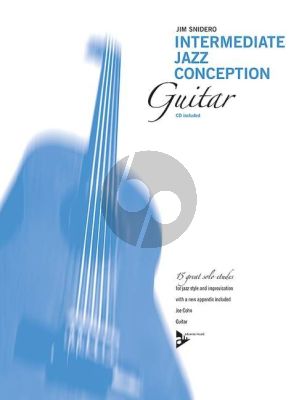 Snidero Intermediate Jazz Conception Guitar (15 great solo etudes for jazz style and improvisation) (Bk-Cd)
