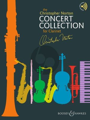 Norton Concert Collection for Clarinet and Piano(15 Original Pieces) (15 Original Pieces) (Book with Audio online)