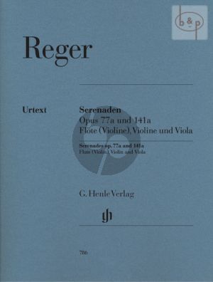 Serenaden Op.77A-Op.141A (Flute-Violin-Viola) (Parts) (Michael Kube)