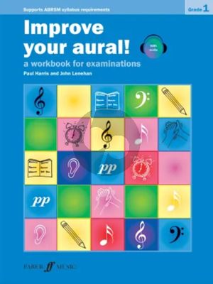 Harris Lenehan Improve your Aural! Grade 1 - A Workbook for Examinations Book with Audio online