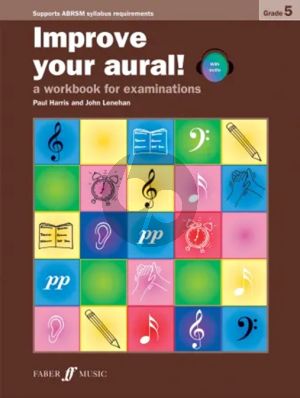 Harris Lenehan Improve your Aural! Grade 5 - A Workbook for Examinations Book with Audio Online