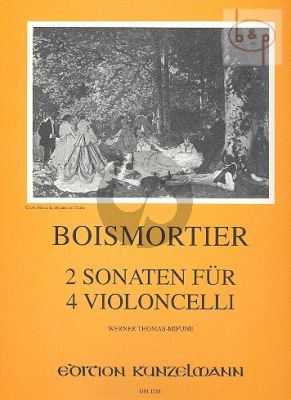 2 Sonaten (a und d-Moll) (4 Vc.)