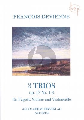 6 Trios OP.17 Vol.1 (B-flat major-C-major- G-major) Bassoon-Vi.-Vc.)