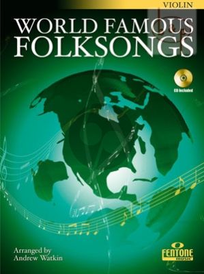 World Famous Folksongs (Violin) (Bk-Cd)