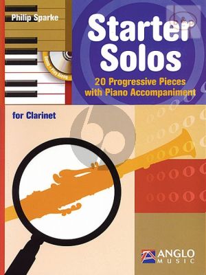 Starter Solos (20 Progressive Pieces) (Clarinet with Piano Accomp.)