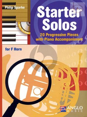 Starter Solos -20 Progressive Pieces for Horn in F with Piano Book with Audio Online