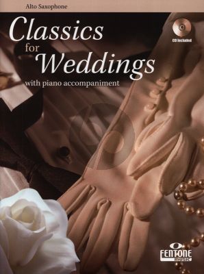 Classics for Weddings for Alto Saxophone and Piano (Bk-Cd)