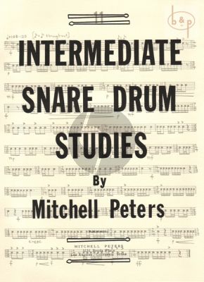 Intermediate Snare Drum Studies