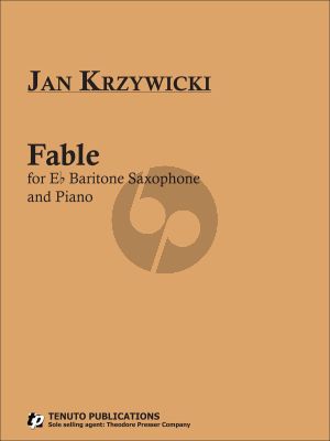 Fable for Bariton-Saxophon und Klavier