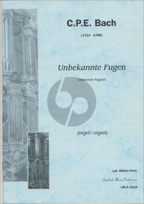 Bach Unknown Fugues for Organ (Edited by W. Poot)