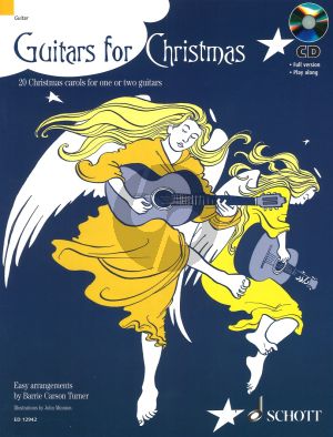 Guitars for Christmas (1 - 2 Guitars) (with Play-Along CD) (Turner)