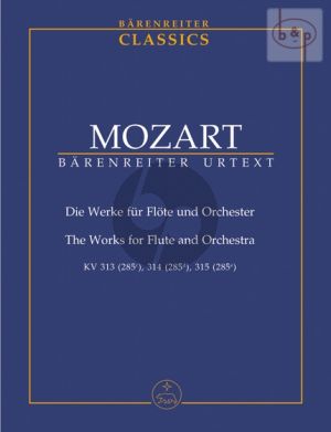 Works KV 313 - 314 - 315 (Flute-Orch.)