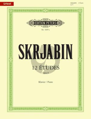 Scriabin 12 Etuden Op. 8 Klavier (Günter Philipp)